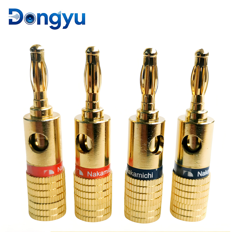 Audio Music Sound - Conectores Banana Nakamichi de 4MM com