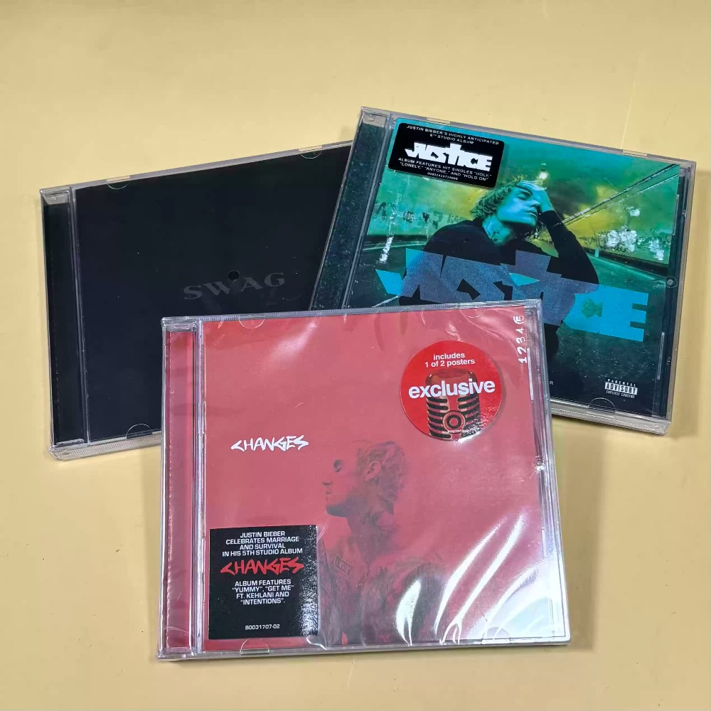 Audio With Music - CD 'Justice', 'Changes', 'Swag' Justin Bieber