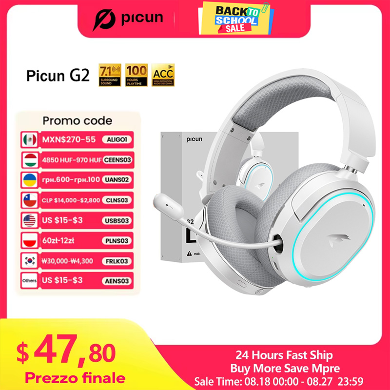 Contact Pickup Mic - Picun g2 2.4ghz bluetooth sem fio