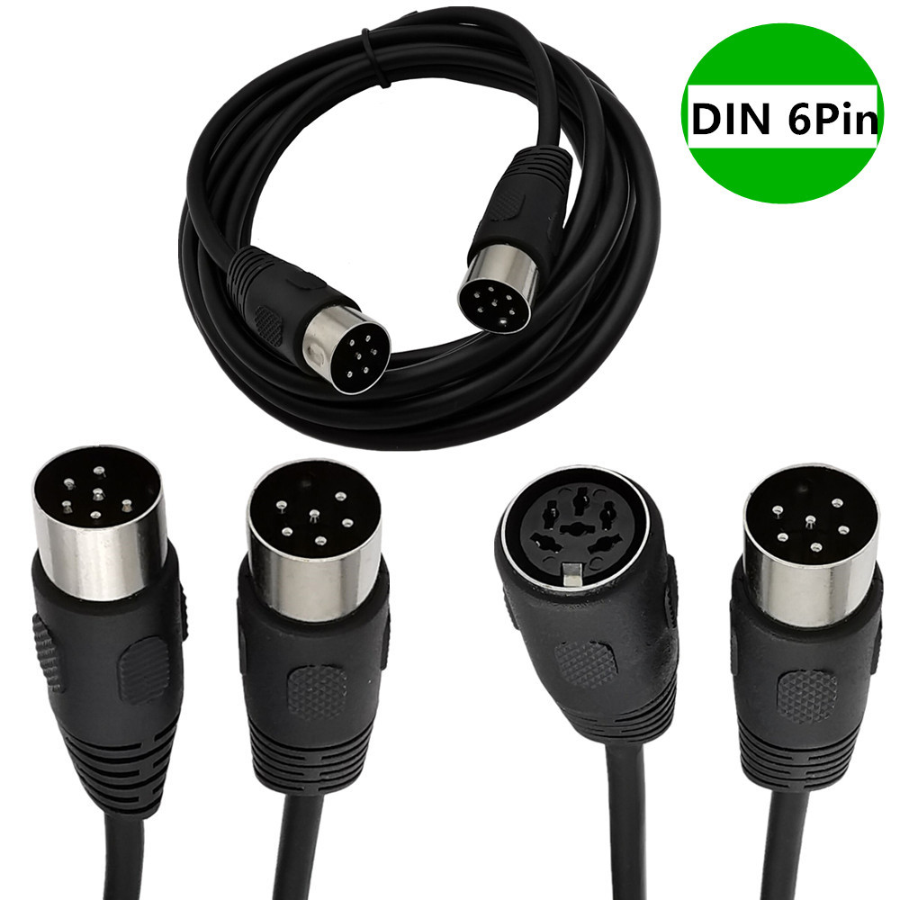 Contact Pickup Mic - Cabo de extensão macho din 6
