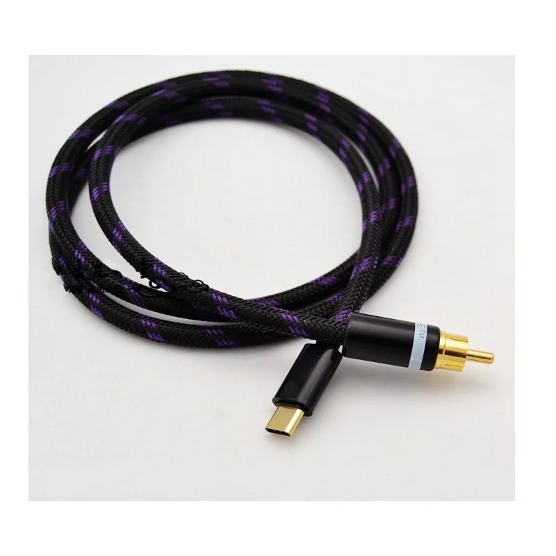 Audio Music Gen - Cabo de áudio coaxial tipo C