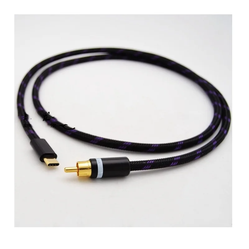 Audio Music Gen - Cabo de áudio coaxial tipo C
