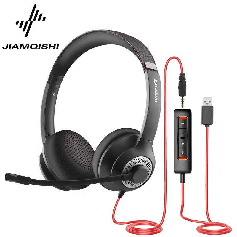 Contact Pickup Mic - Fone de Ouvido USB JIAMQISHI EH01