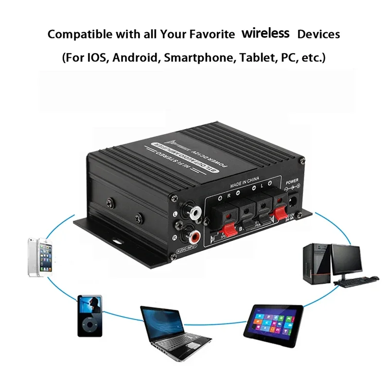 Ak170 mini amplificador de áud - Audio Music Generator avaliação e preço