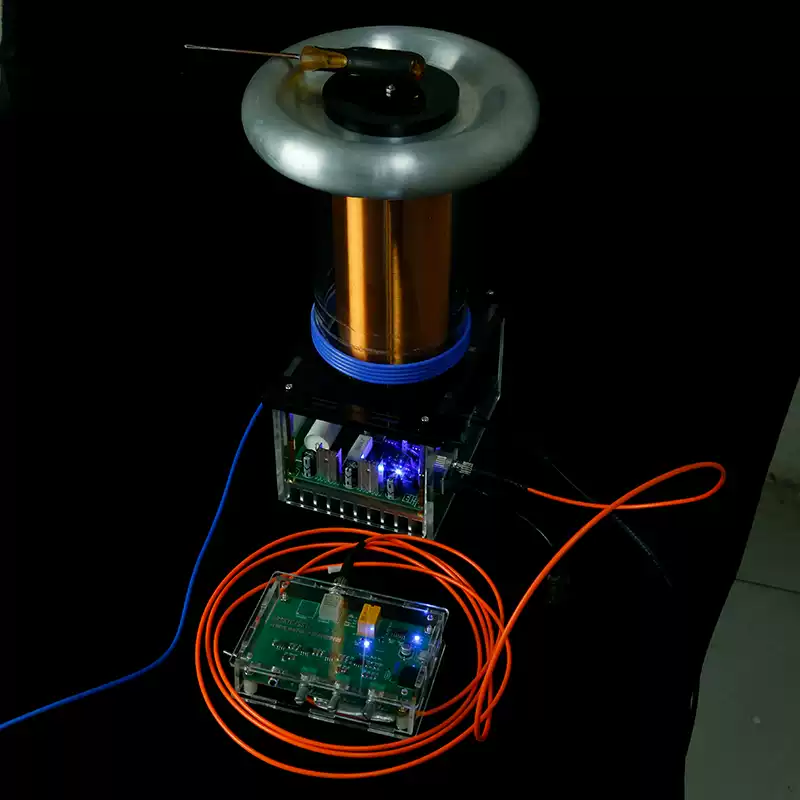 Bobina de Tesla 220V Portátil  - Audio Music Generator avaliação e preço