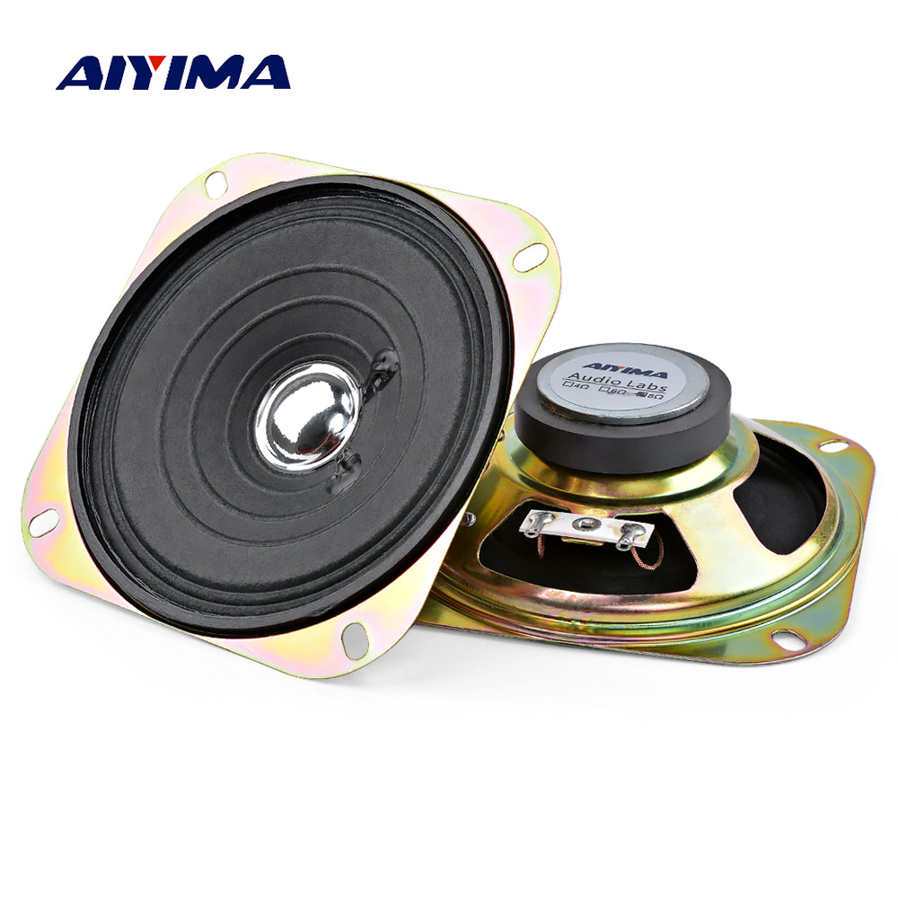 Aiyima 2 pçs 4 Polegada alto-f - Audio Music Generator avaliação e preço