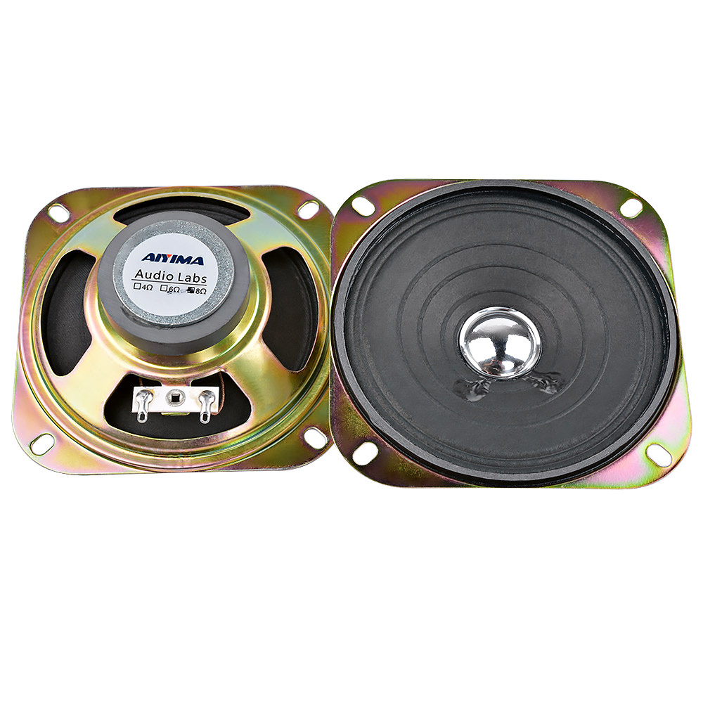 Aiyima 2 pçs 4 Polegada alto-f - Audio Music Generator avaliação e preço