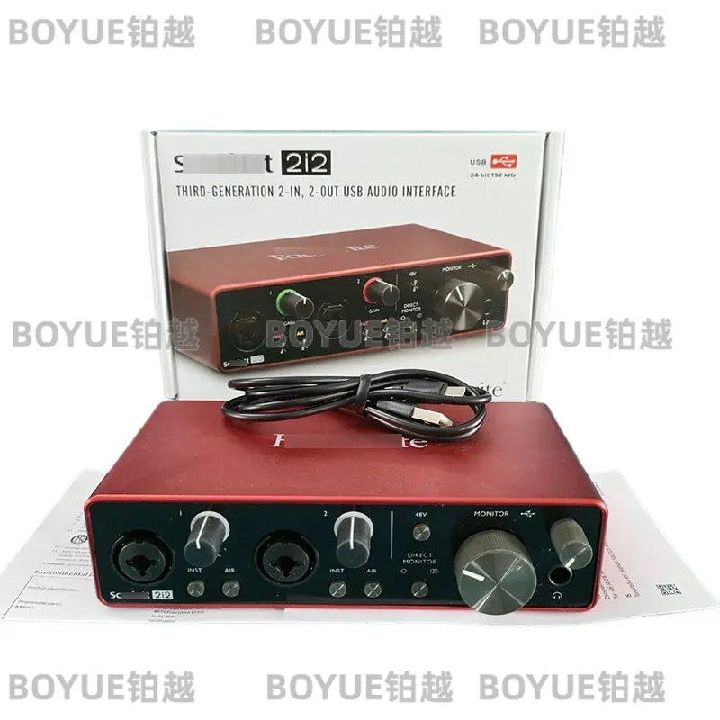Interface de Áudio USB Scarlet - Audio Music Gen avaliação e preço