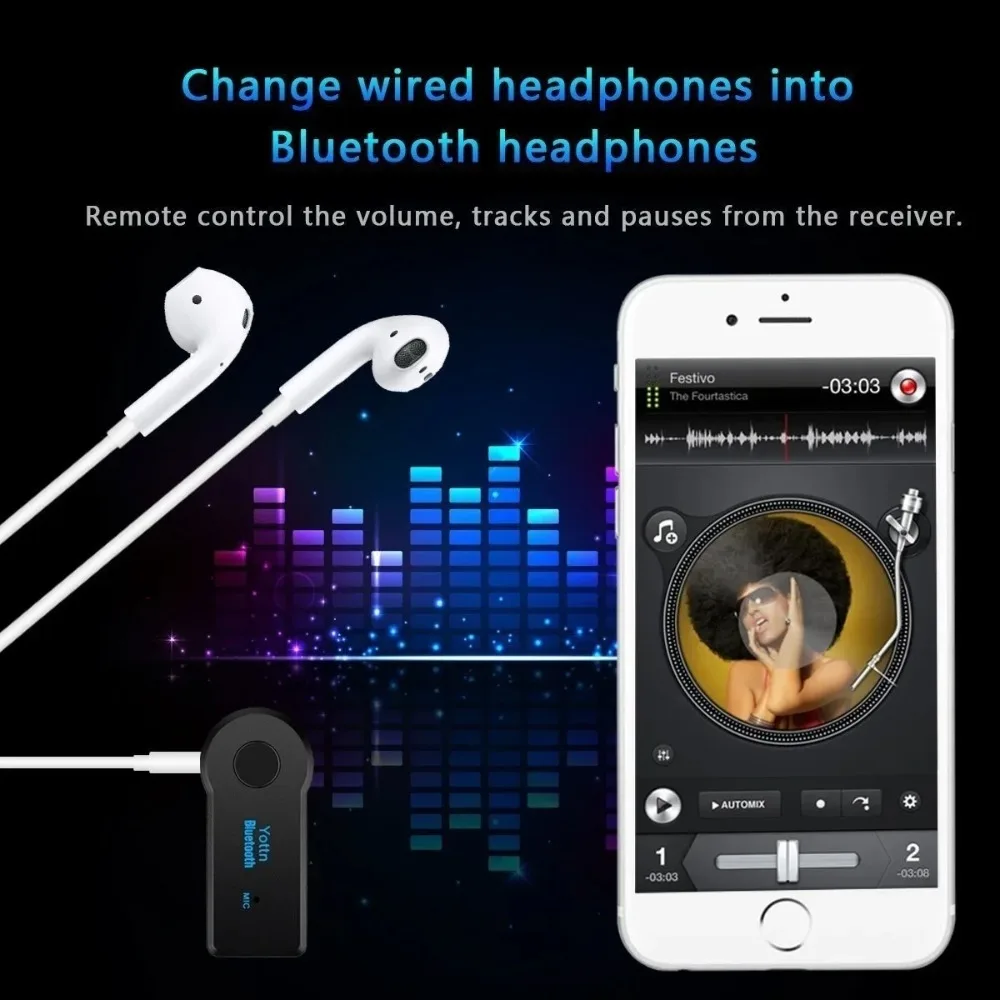 Receptor de Áudio Estéreo Blue - Audio Music Car avaliação e preço