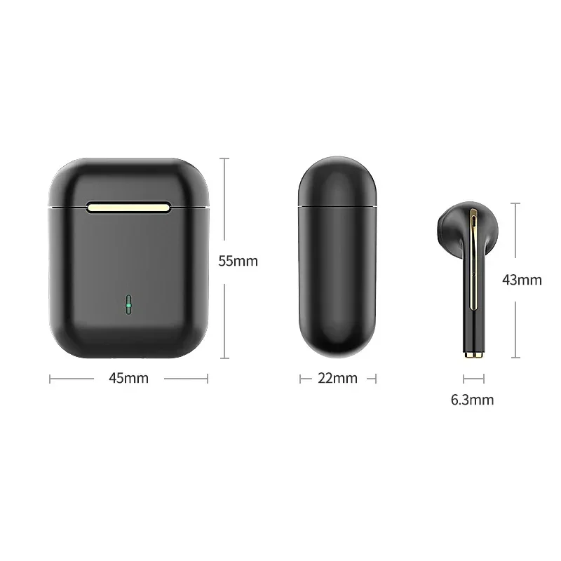 Fones de Ouvido Sem Fio TWS, F - Contact Pickup Mic avaliação e preço