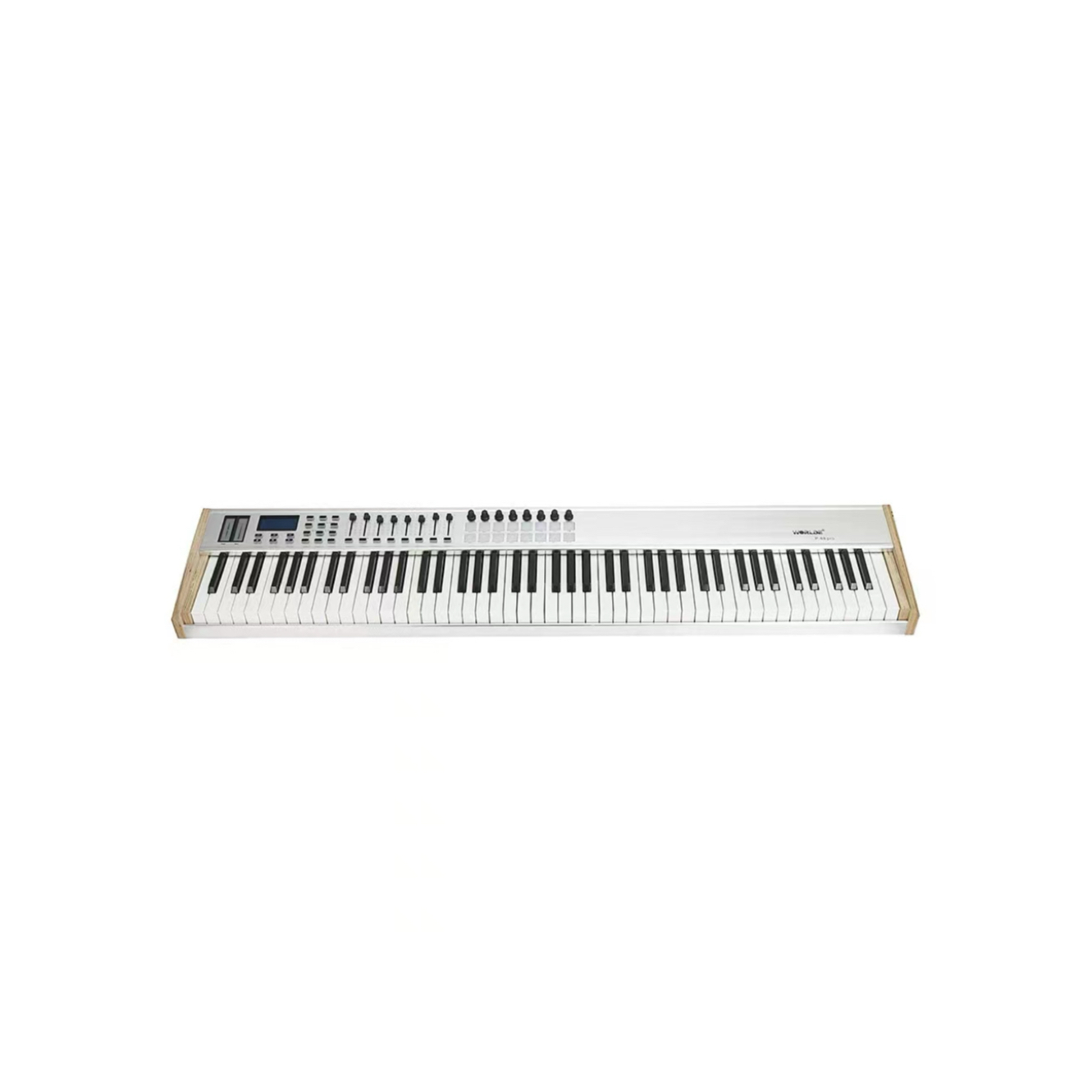 Controlador de Teclado MIDI Wo - Audio Music Instrumental avaliação e preço
