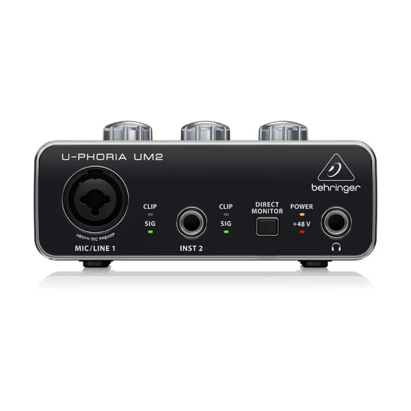 Placa de Som Behringer U-Phori - Audio Music Sound avaliação e preço