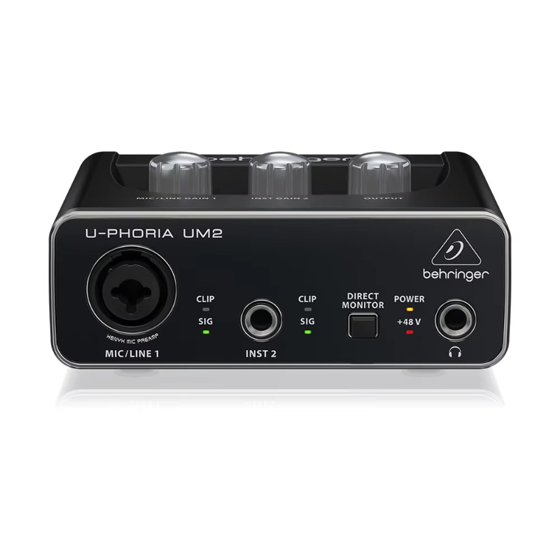 Placa de Som Behringer U-Phori - Audio Music Sound avaliação e preço