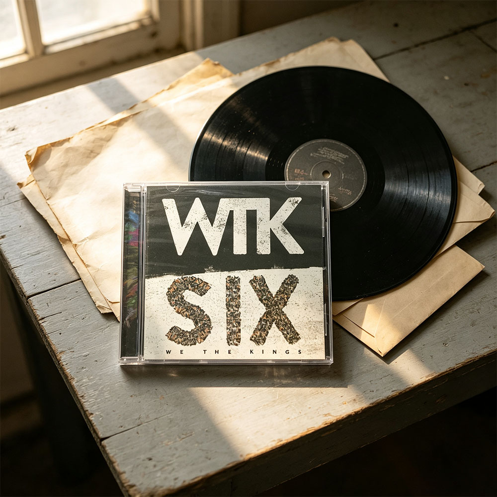 CD 'SIX' We The Kings Disco de - Audio Music King avaliação e preço