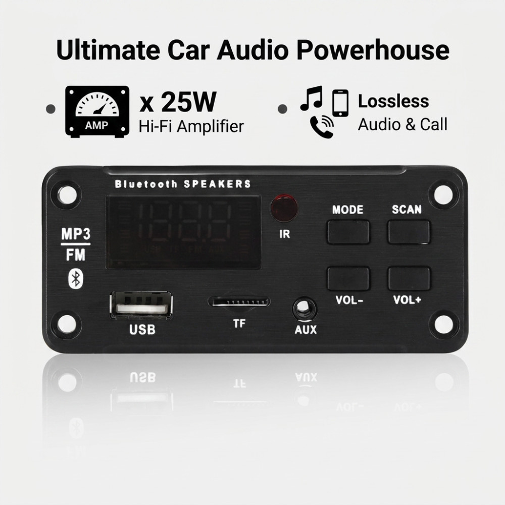 Amplificador Bluetooth 50W com - Audio Music Free Mp3 avaliação e preço