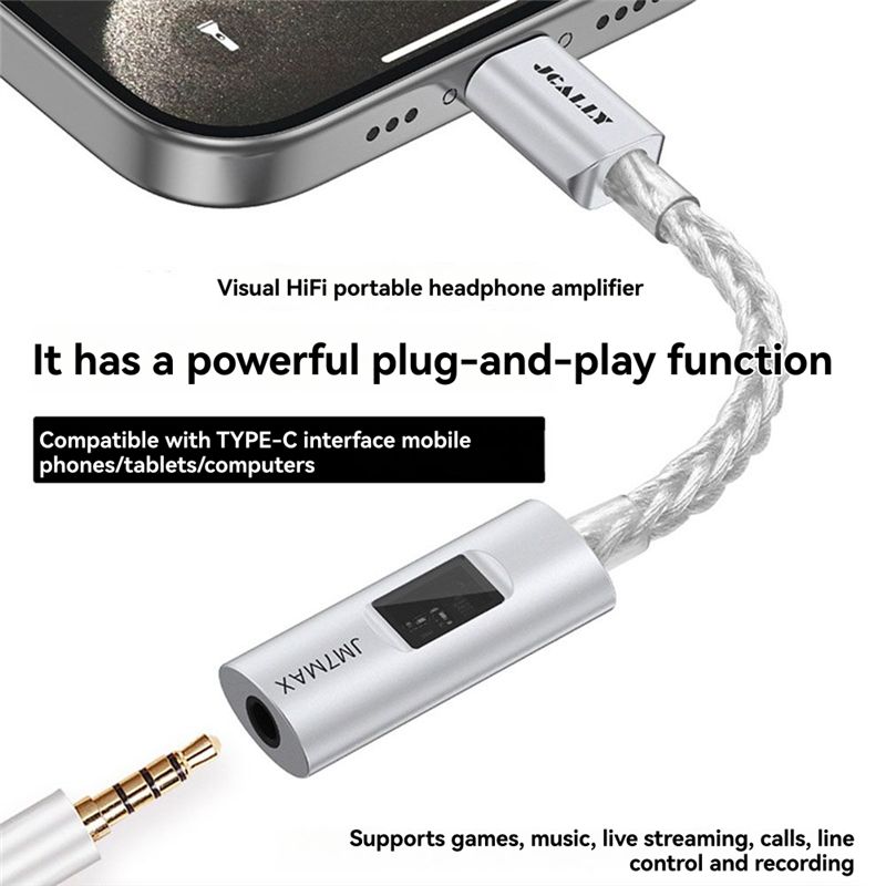Adaptador DAC JCALLY CX31993 J - Contact Pickup Mic avaliação e preço