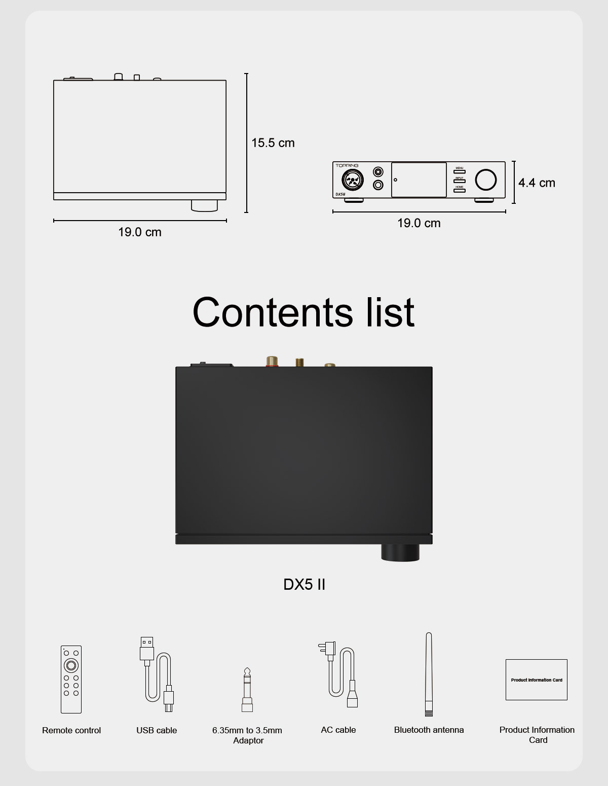 Topping dx5ii dx5 ii decodific - Audio Music Generator avaliação e preço